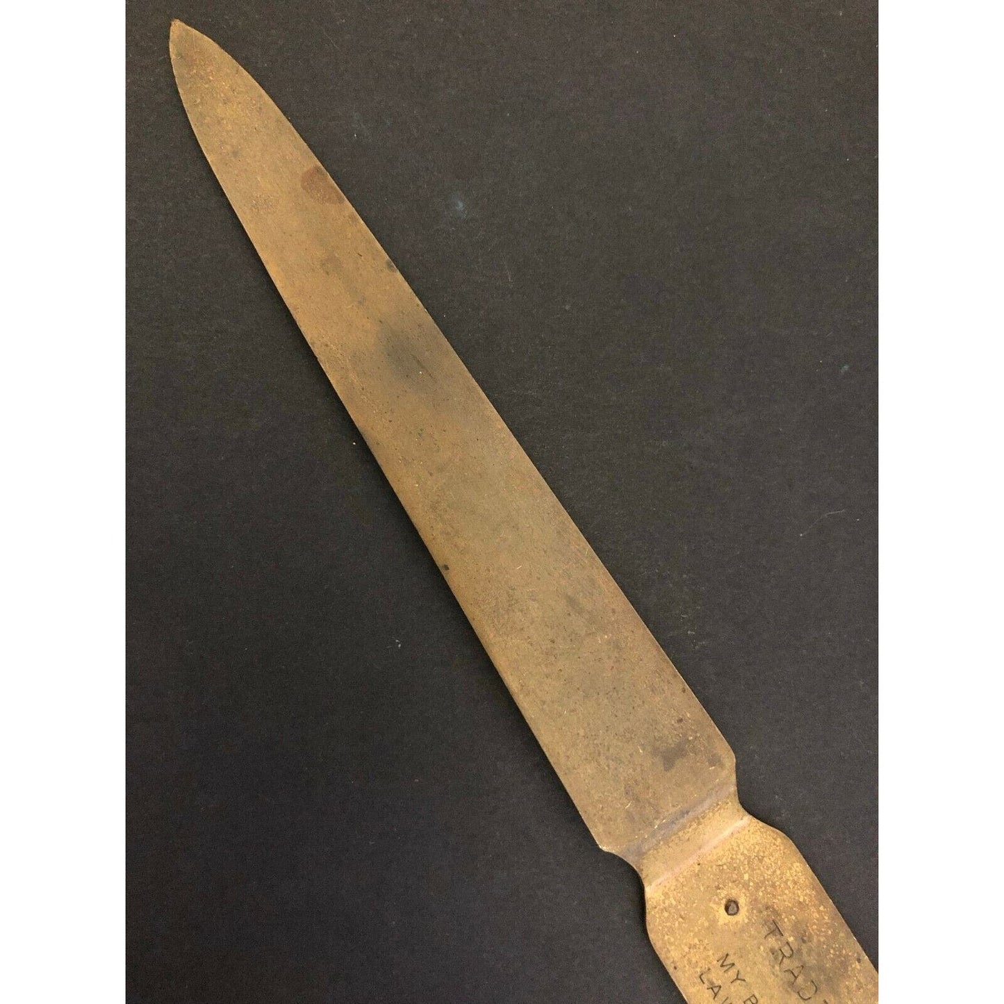 c1920's-30's 8.5" "Clarence A. O'Brien" Trade Mark Washington ADV Letter Opener