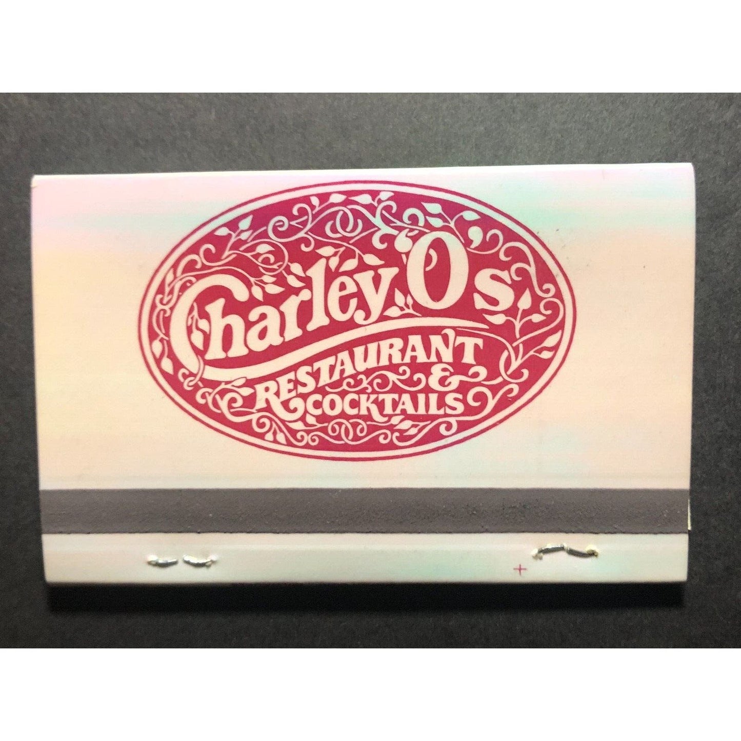 Wauwatosa Charlie O's Restaurant Full Matchbook c1980's-90's VGC Scarce