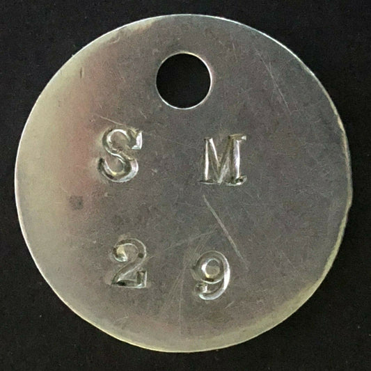 25.5mm Aluminum " SM 29" Tag - Fauver Collection