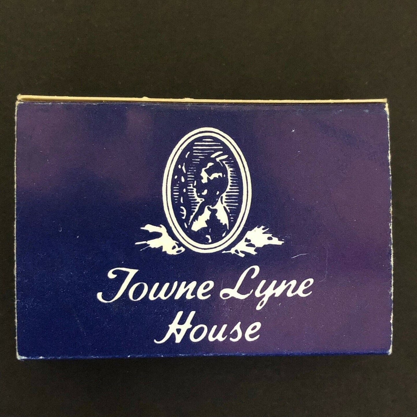 c1990's Wooden Matchboxes Matchbooks "Town Lyne House" Peabody-Lynnfield, MA