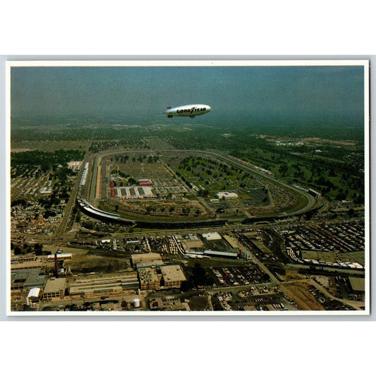 c1988 Indy 500 - Aerial View of Track Speedway NOS 4" x 5 3/4" Postcard