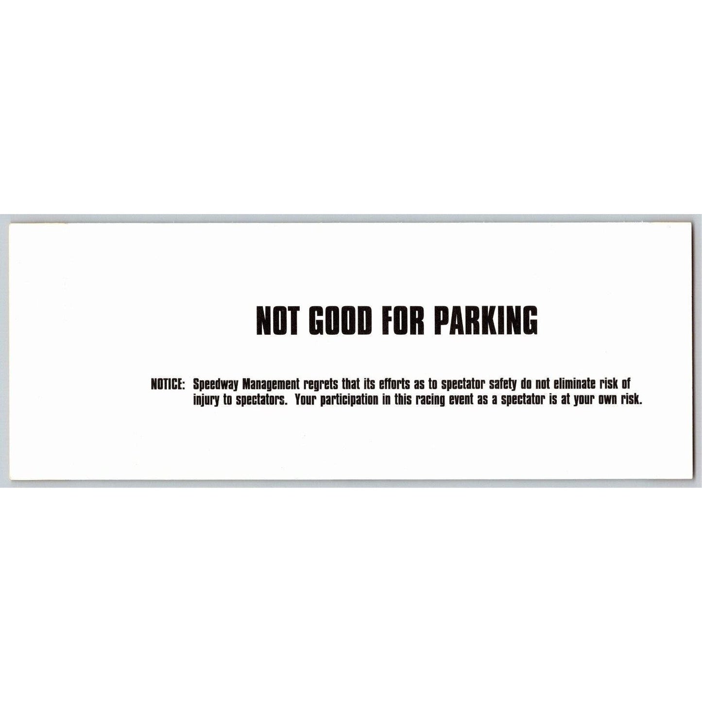 2000 Indy 500 Wed 5/24 Pagoda Terrace Unused Ticket IMS #92