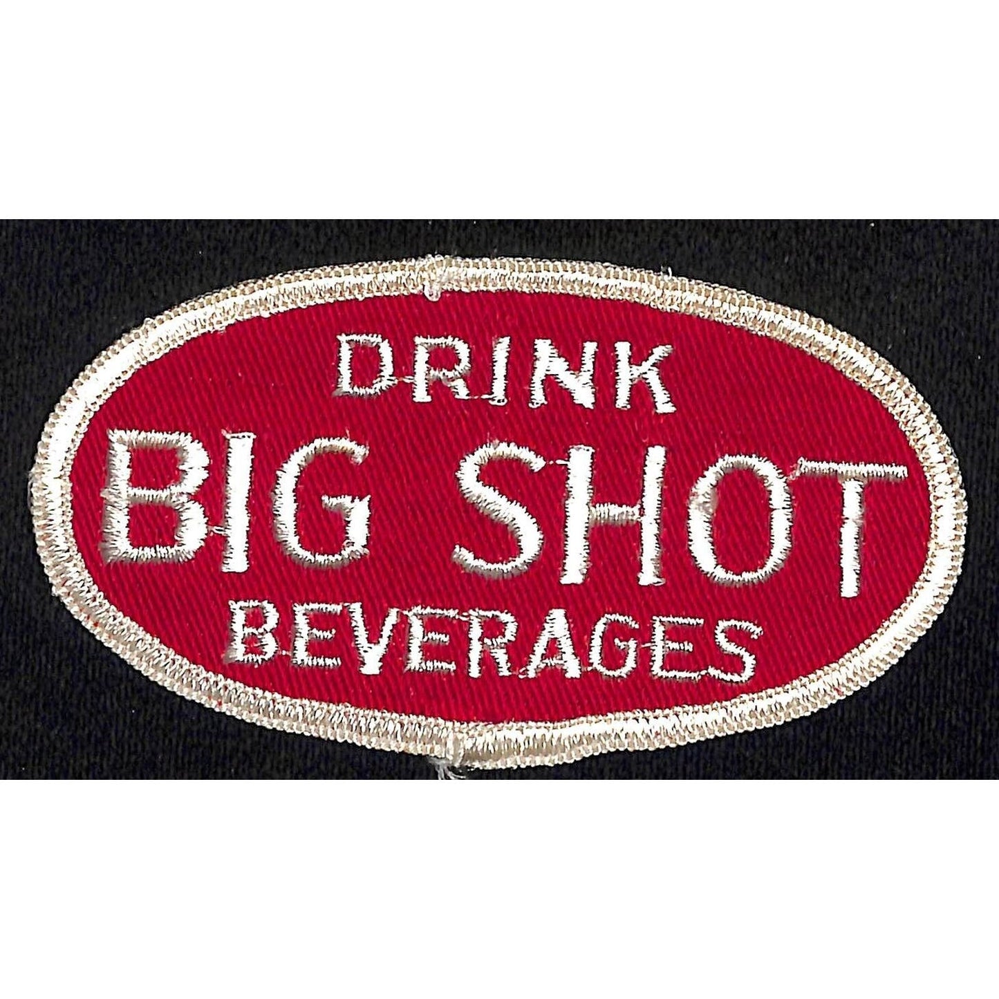Big Shot Beverages New Orleans Embroidered Soda Patch c1960's VGC Scarce
