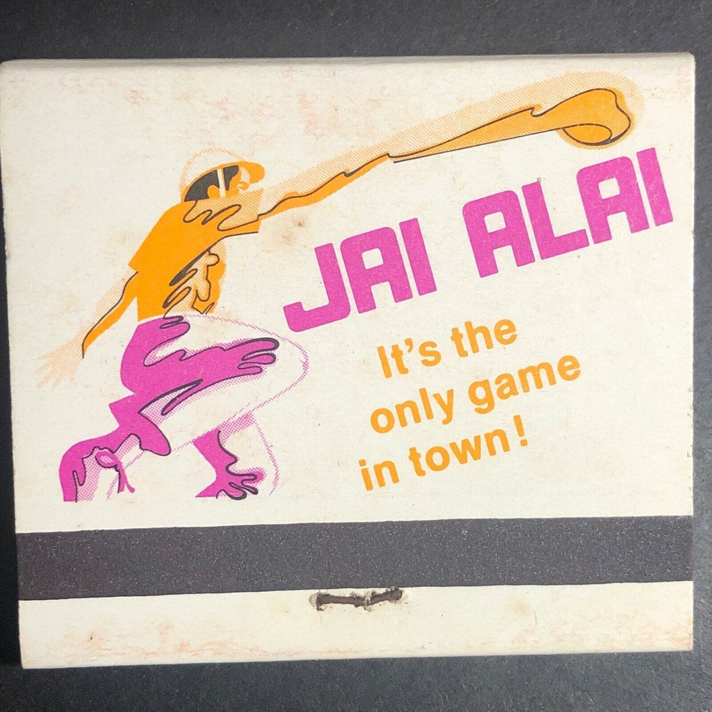 70's-80's Full Matchbook "MGM Grand Jai Alai" Las Vegas, NV
