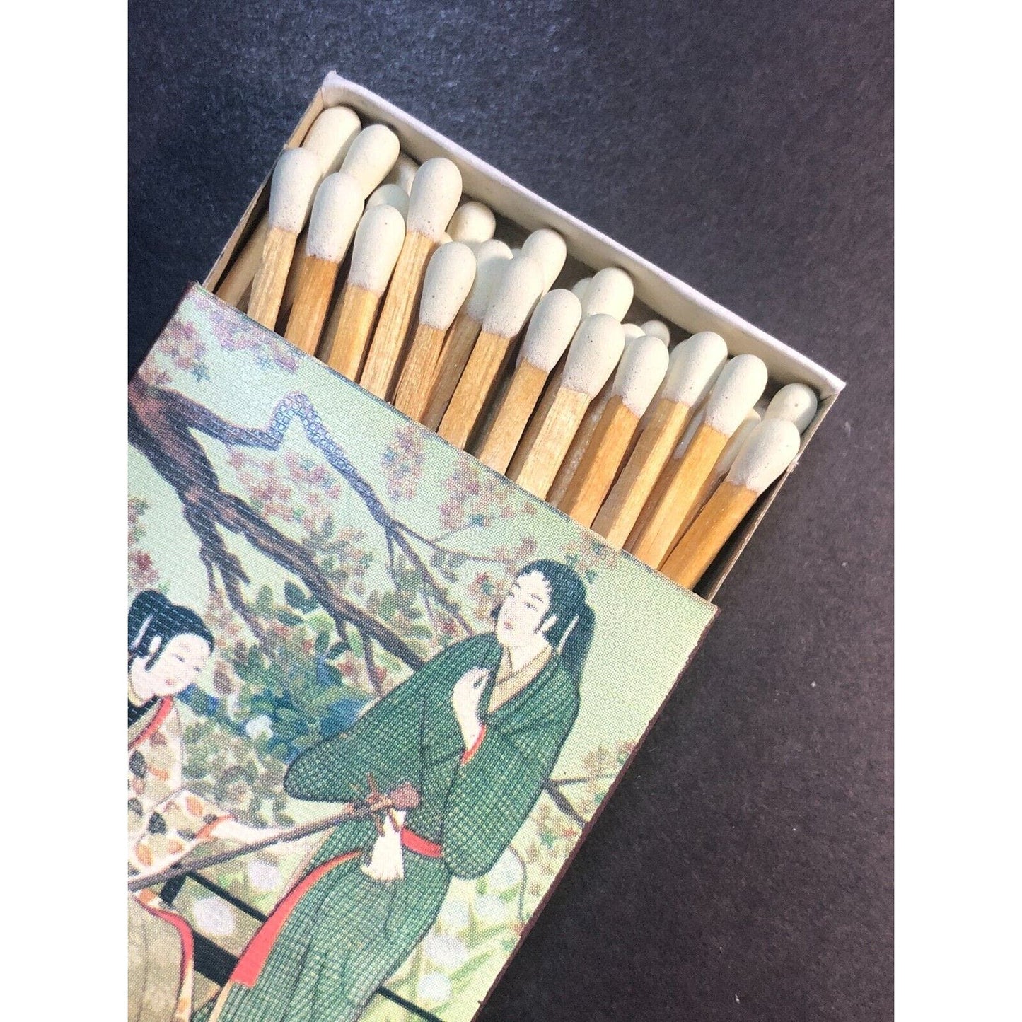 Japanese Outdoor Scene Art c1960's AKCO Co. Matchboxes / Matchbook NOS VGC #2
