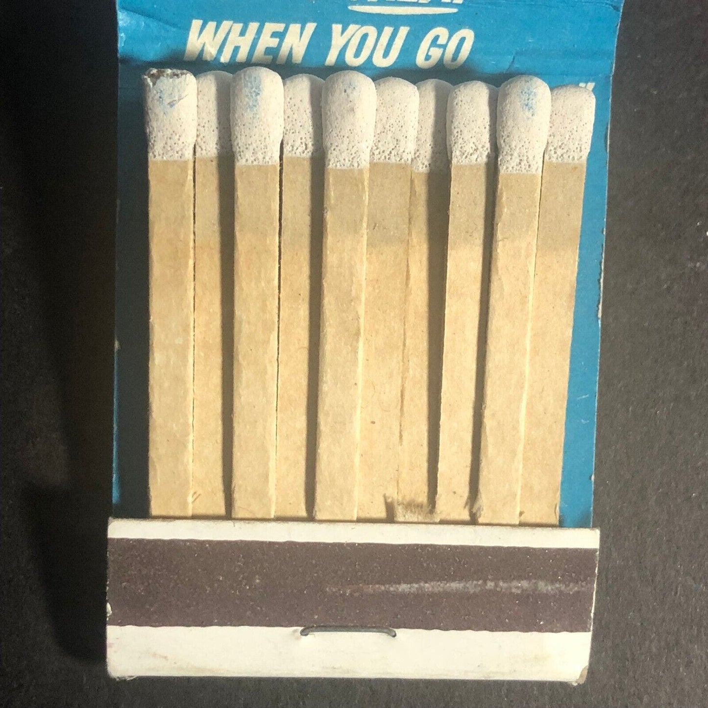 Great Northern Railway "Rocky" Full 20-Str Matchbook c1960's