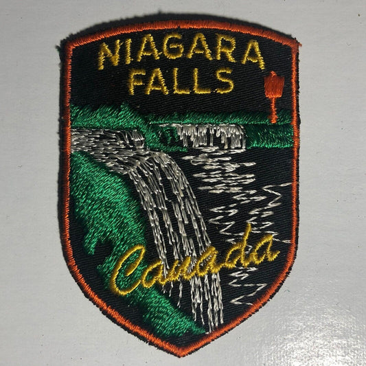 BSA? Niagara Falls Canada Vintage Embroidered Patch - c1970's