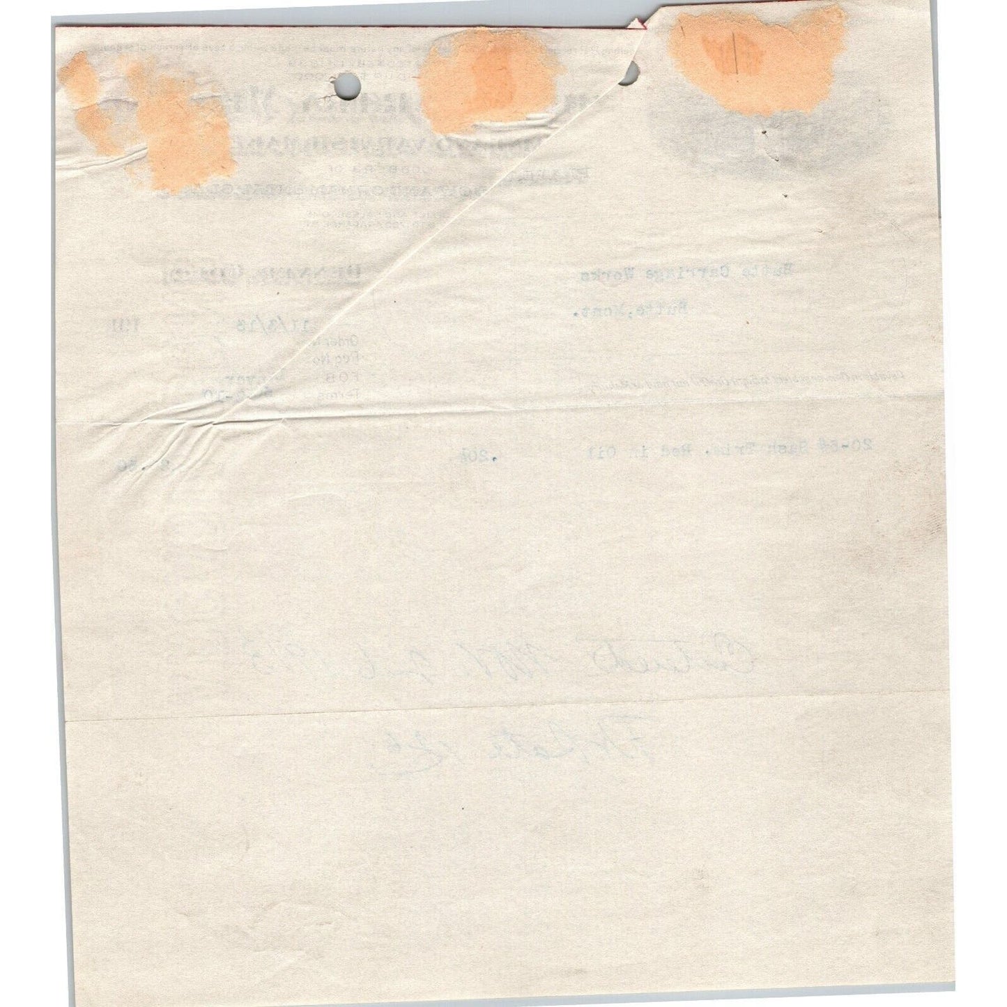 1913 McMurphy Mfg. Co. Paint and Varnish Makers Denver, CO - Letterhead