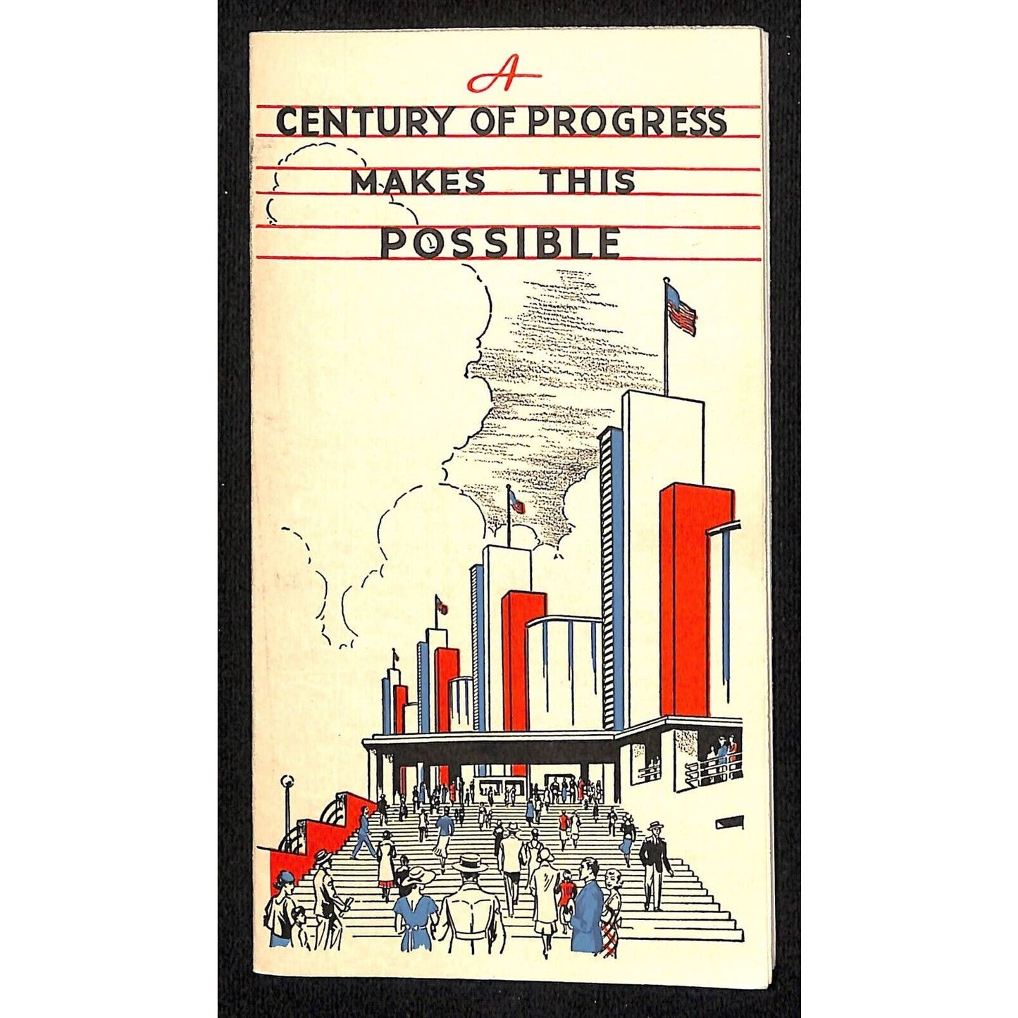 2 Brown Shoe Co. Buster Booklets & Cover 1934 Chicago World's Fair VGC Scarce