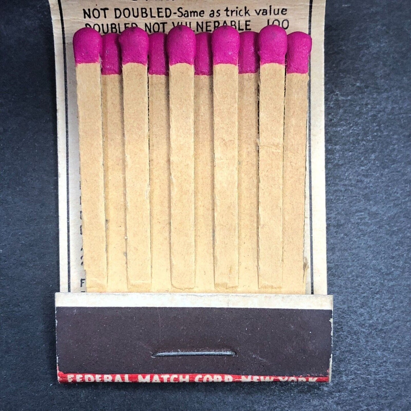 Niagara-Hudson Coke Utica Gas & Electric Full Matchbook c1940's Scarce VGC