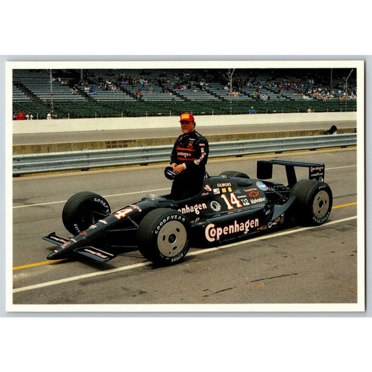c1990 Indy 500 - A. J. Foyt 34th Race - Motor Speedway NOS 4" x 5 3/4" Postcard