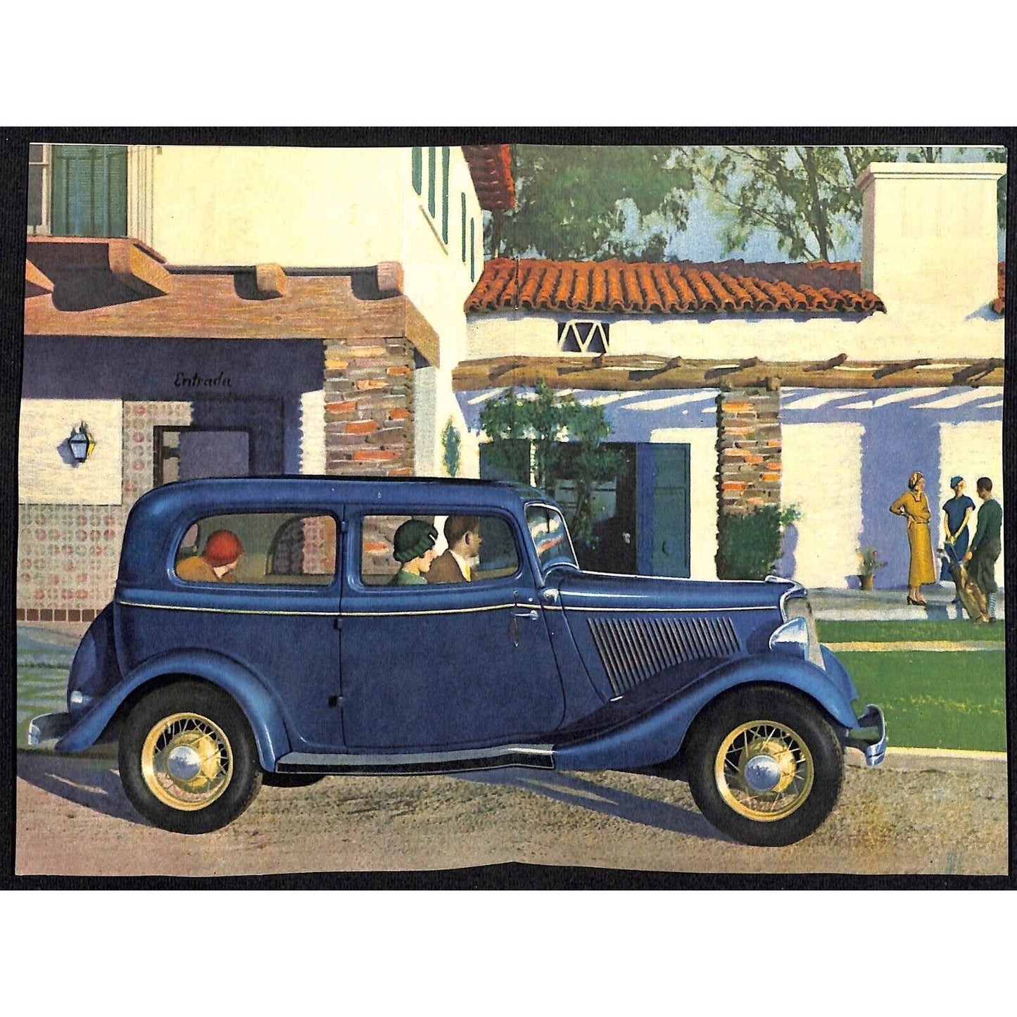 "Own a Ford Car Through UCC" Brochure 8pp & Cover 1934 Chicago World's Fair VGC