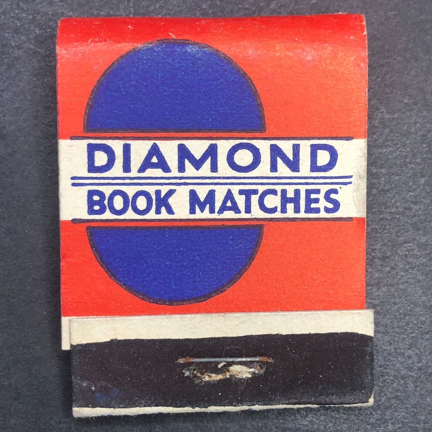 "Advertise with Diamond Book Matches It Pays" Full Matchbook c1930's-40's Scarce