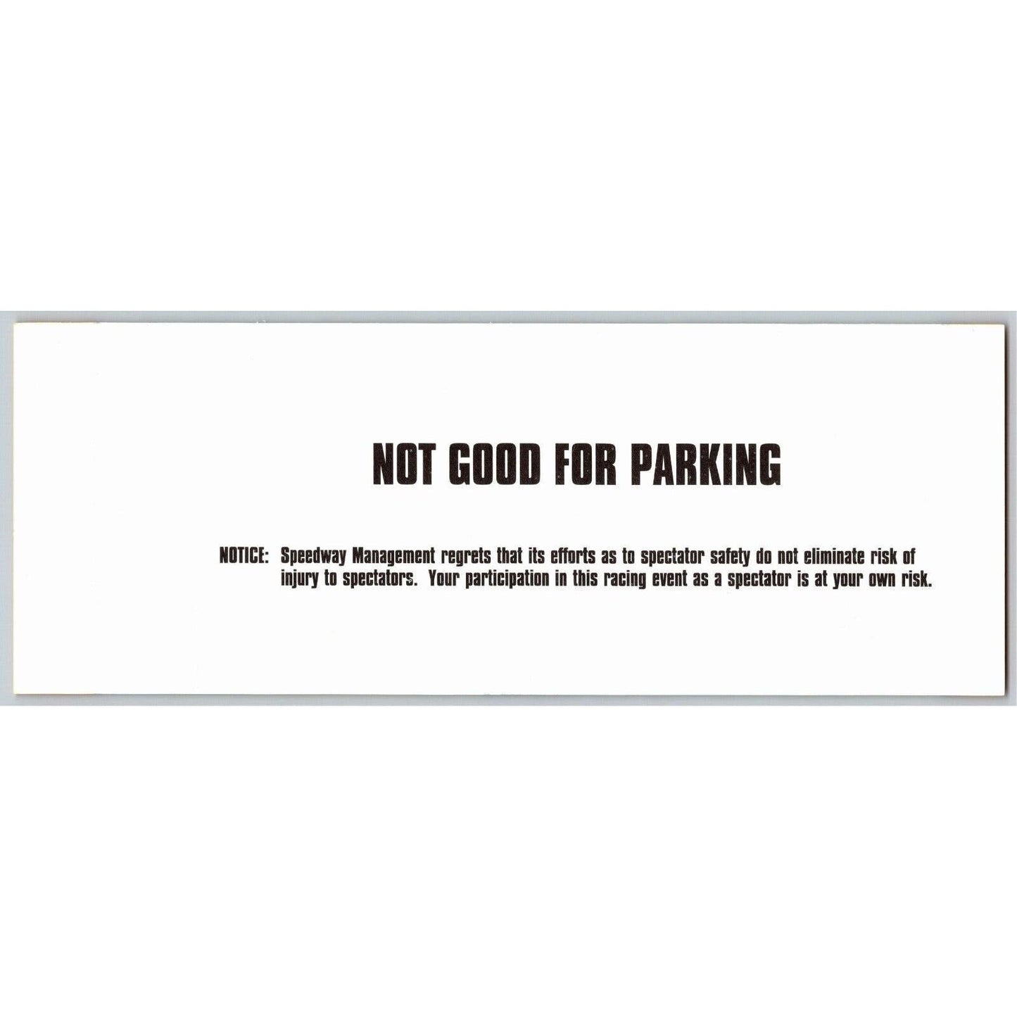 2000 Indy 500 Wed 5/24 Pagoda Terrace Unused Ticket IMS #45