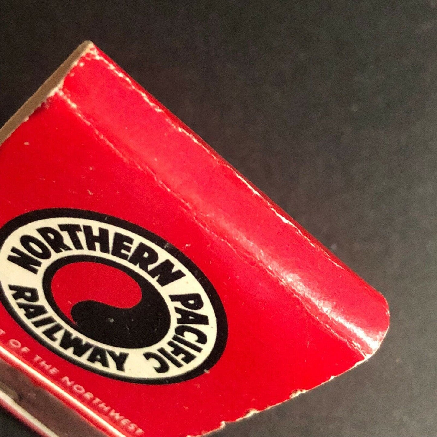 Vintage Northern Pacific Railway Railroad Half Full Matchbook c1960's