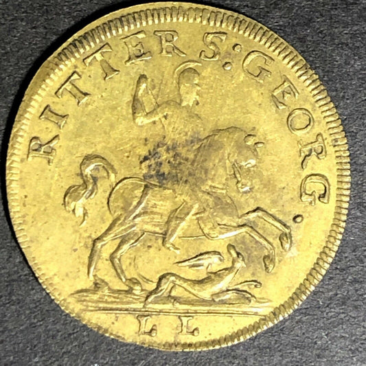 23.25mm Nicolaus Kaisser v Russlan Counter / Jeton / Token - Attrib. Elsig Lauer