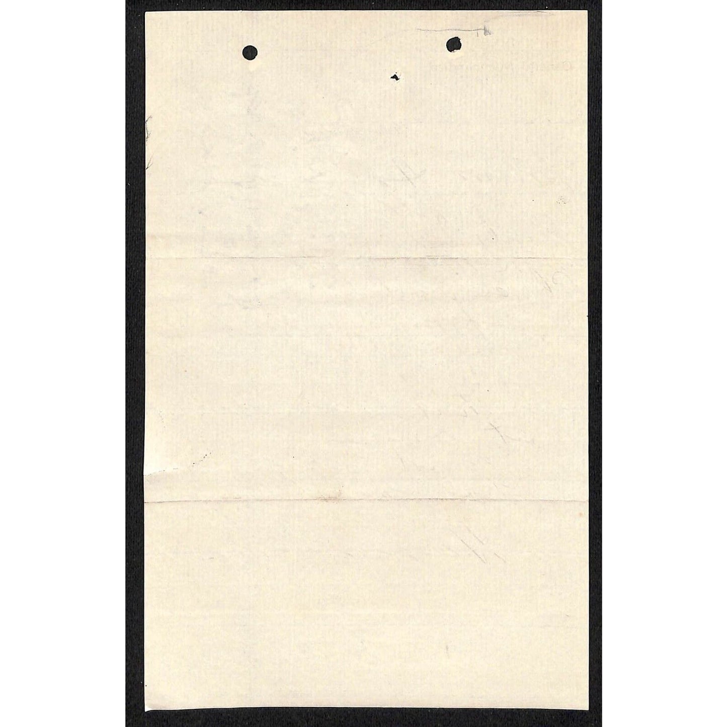 Elliston, Montana Edward Burns General Merchandise Aug 11 c1890's Billhead VGC