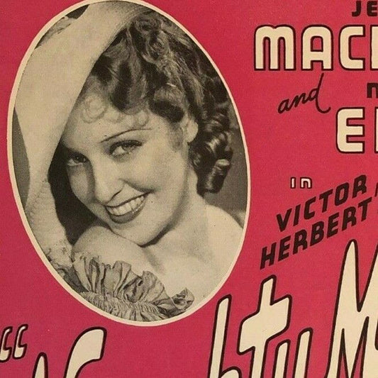 1935 Sheet Music "I'm Falling In Love with Someone" from "Naughty Marietta"