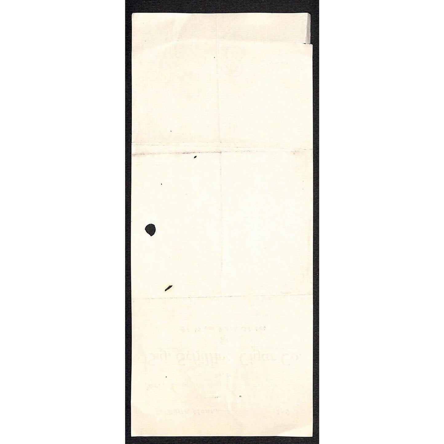 Butte Montana 1903 Sig, Schilling Cigar Co. / Eugene Carroll Billhead Receipt