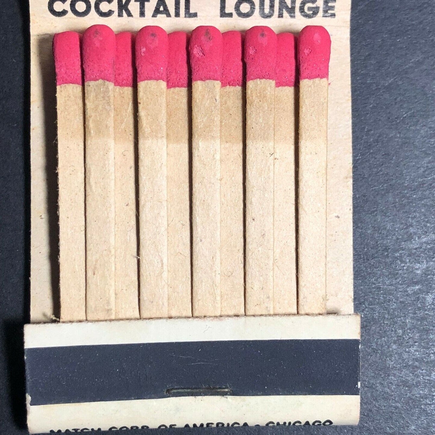 Very Scarce 1950's-60's Full Matchbook - "Oxbow Restaurant" Meriden, CT