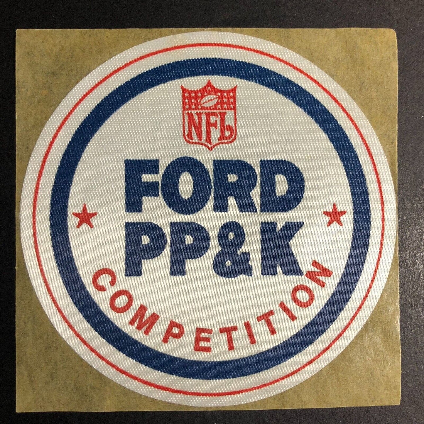 NFL Ford PP&K Competition Sticker 3" c1970 Scarce