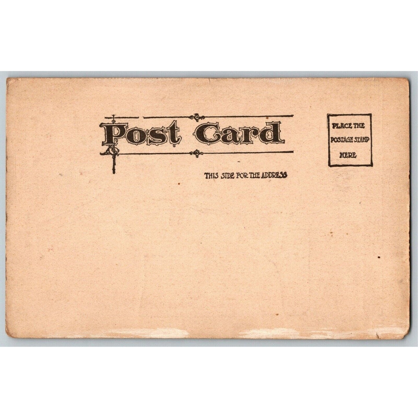 "Trying So Hard To For Get You" c1905 Undivided NP Comic Tailor Humor Postcard