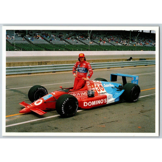 c1990 Indy 500 - Arie Luyendyk - Motor Speedway NOS 4" x 5 3/4" Postcard