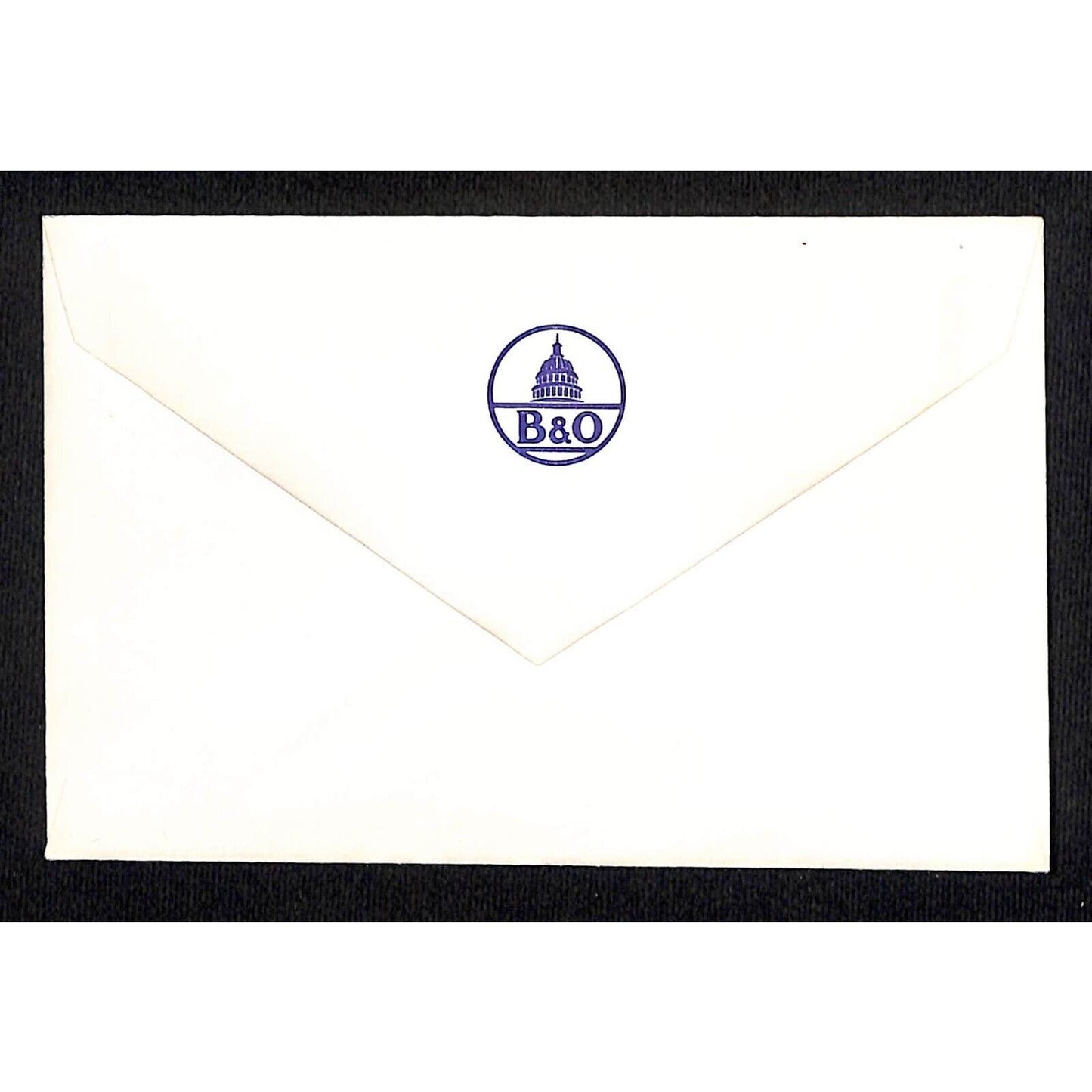 Baltimore & Ohio Railroad Stationary Unused 3 1/2" x 5 3/8" Envelope