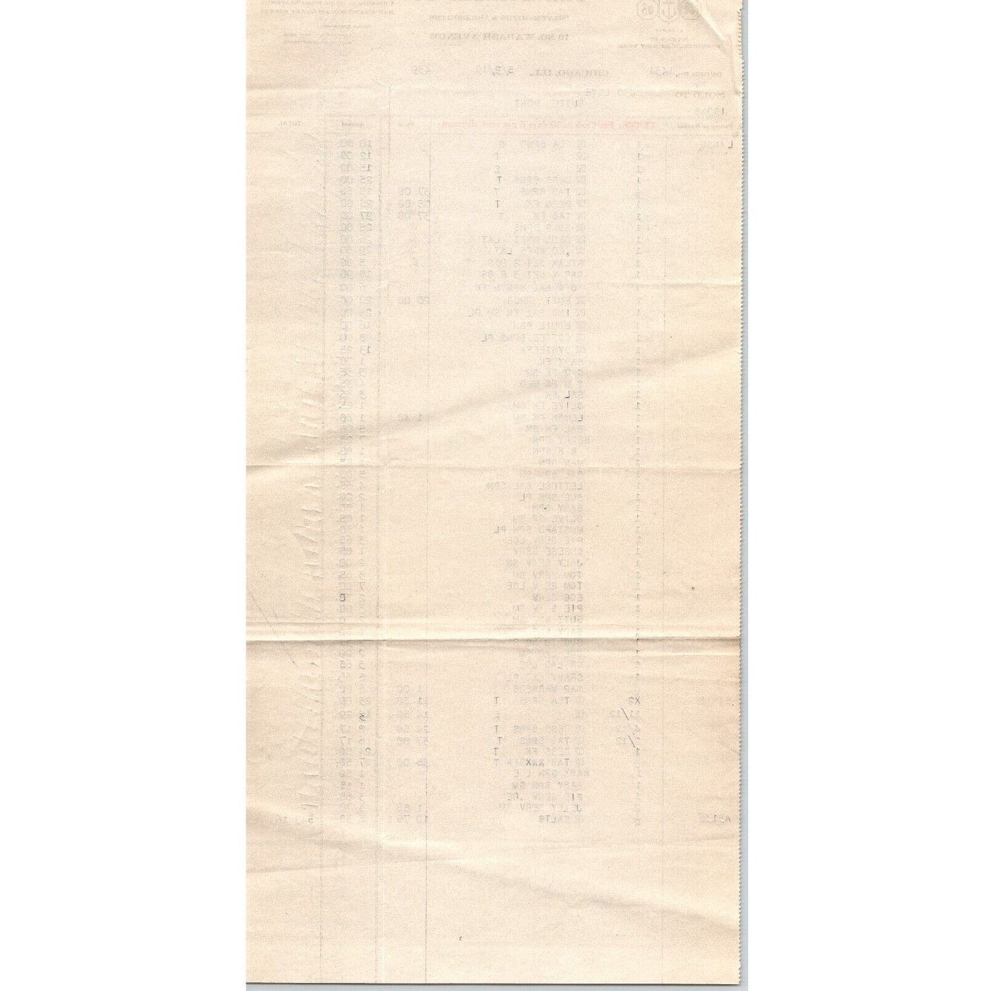 Gorham Co Silversmiths to "Leys" Jewelers Butte, MT 1919 Billhead Very Long List
