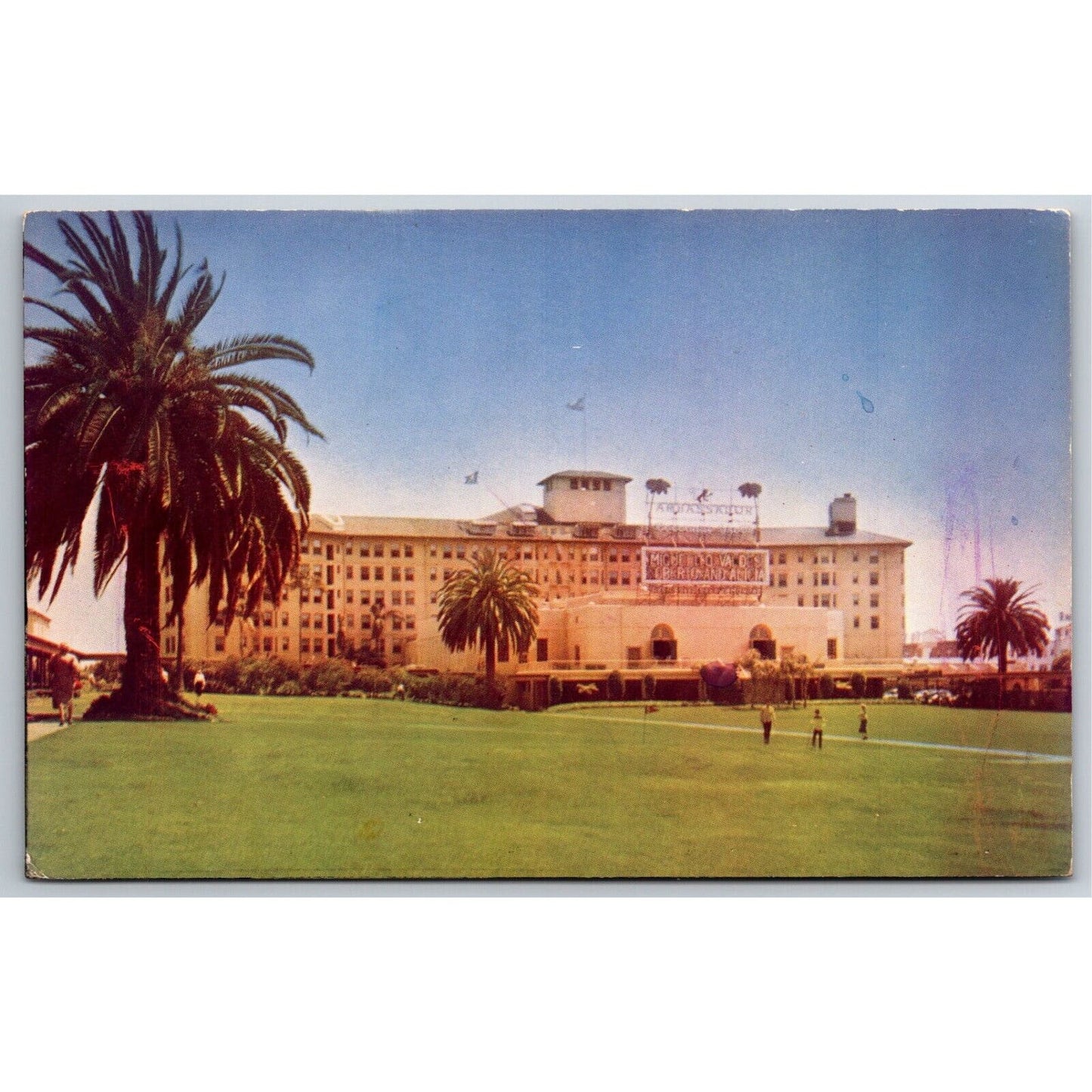 Ambassador Hotel Los Angeles Postcard NP Chrome - c1949