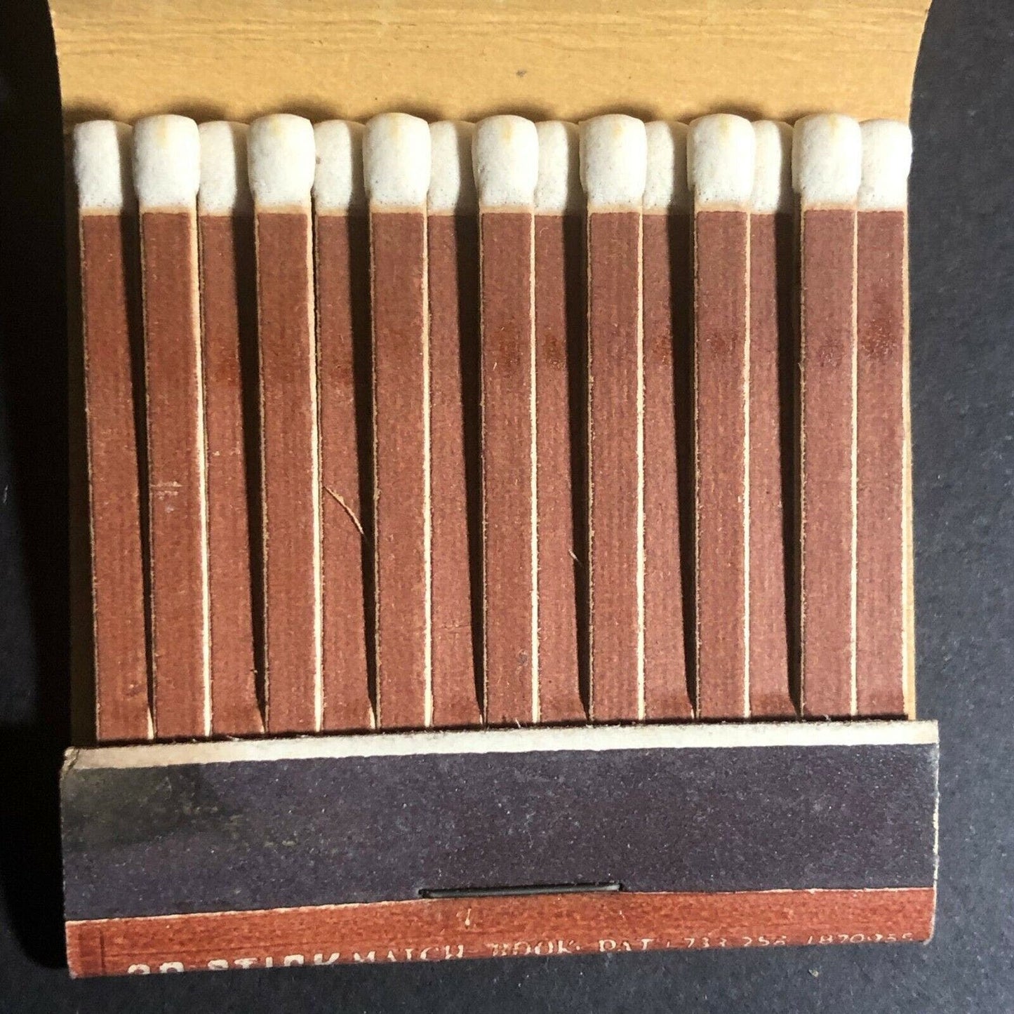 Scarce c1940's-50's Full Matchbook Saddle and Sirloin Studio City Glendale