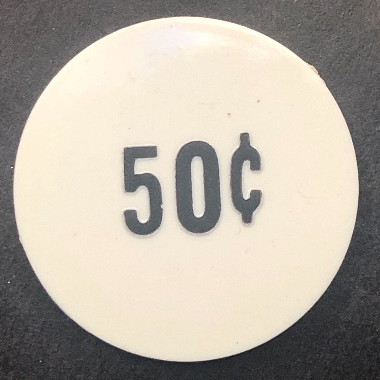 Iola Country Club WI Plastic 50¢ Trade Token 28mm - c1960's-70's