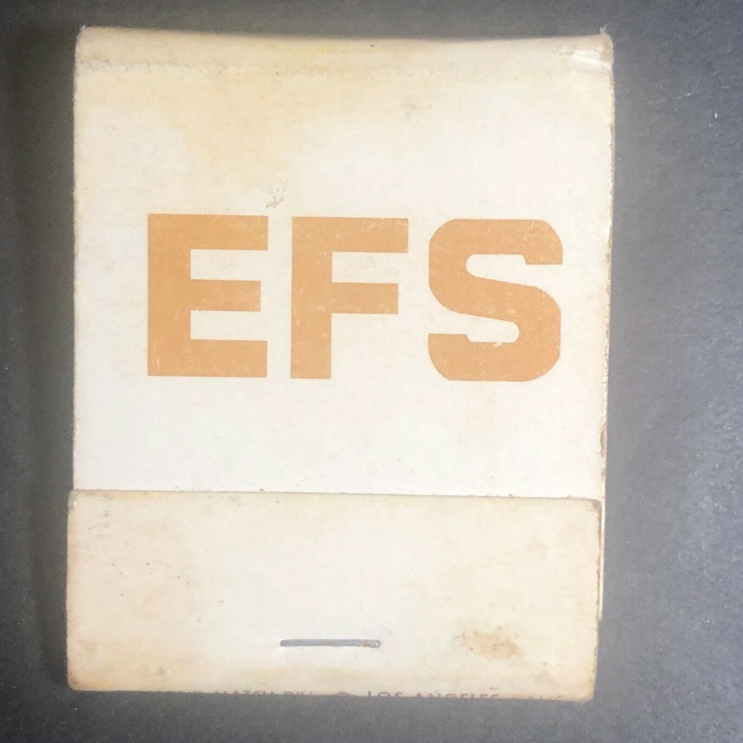 Scarce 70's-80's Full Matchbook "Eureka Federal Savings" San Francisco, CA