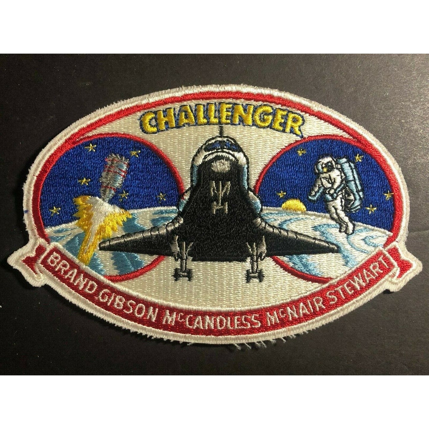 Vintage NASA Challenger STS-41-B Embroidered Patch