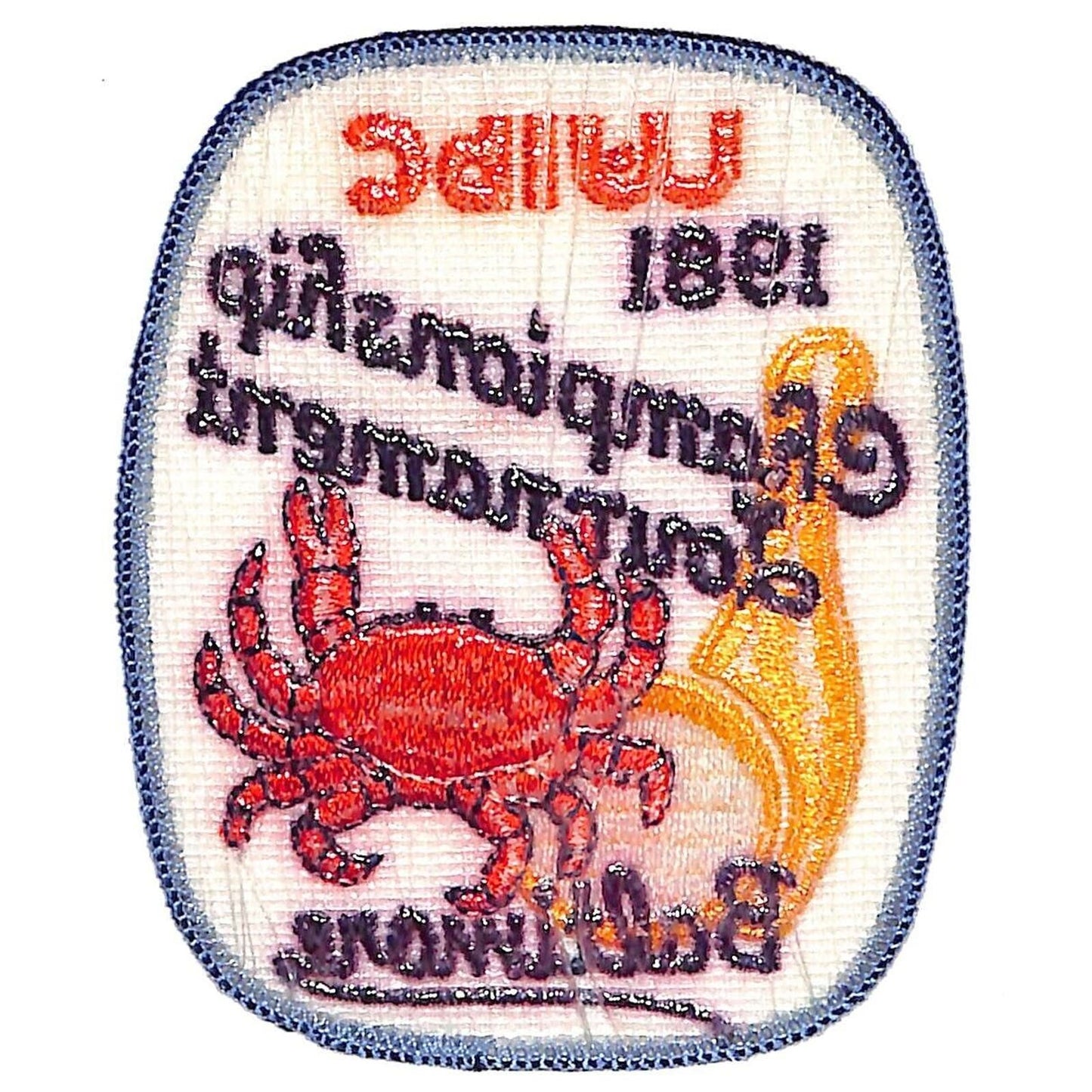 1981 Baltimore Championship Tournament WIBC Embroidered Bowling Patch