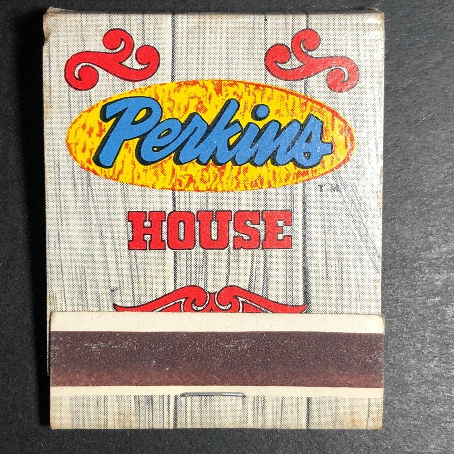 1980's Full Matchbook "Perkins House" Pancakes Waffles