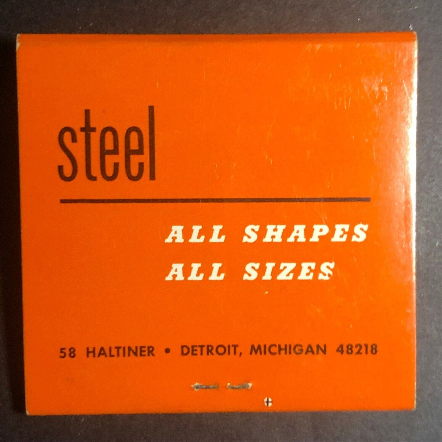 60's-70's Full Matchbook "Writhead & Eales" Steel Service Center Detroit, MI