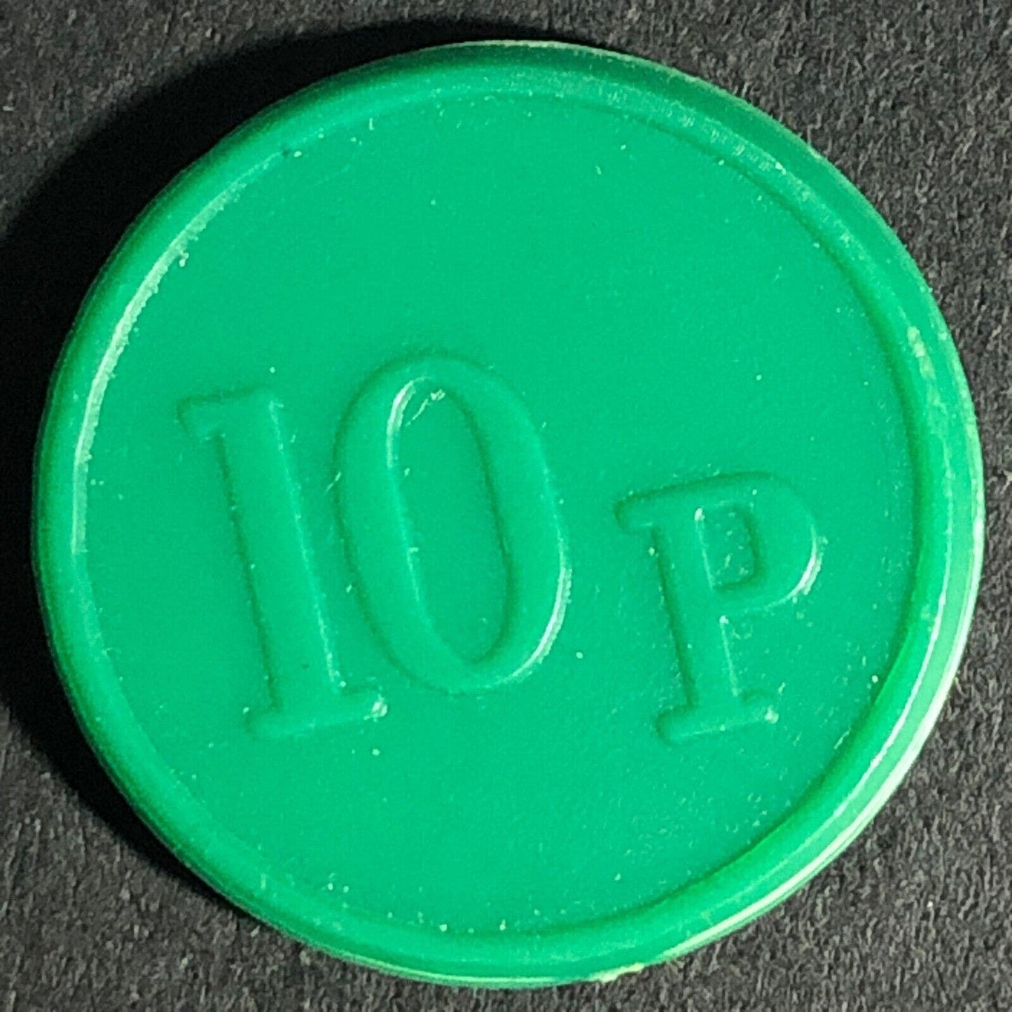 Lothian Region (Edinburgh, Scotland) 10P Plastic Transport Token 22.4mm