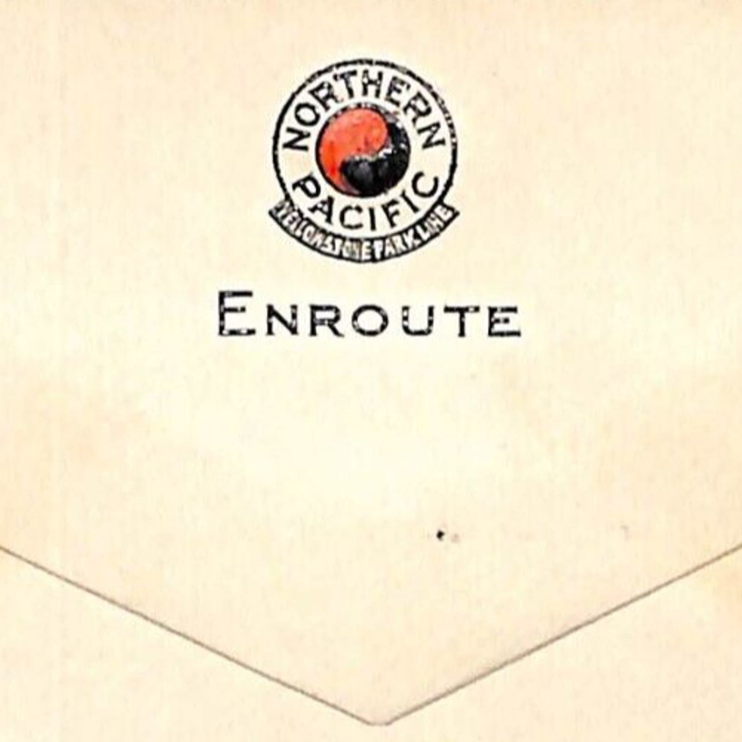 Northern Pacific Railway Yellowstone Park Line Enroute Stationary Envelope NOS