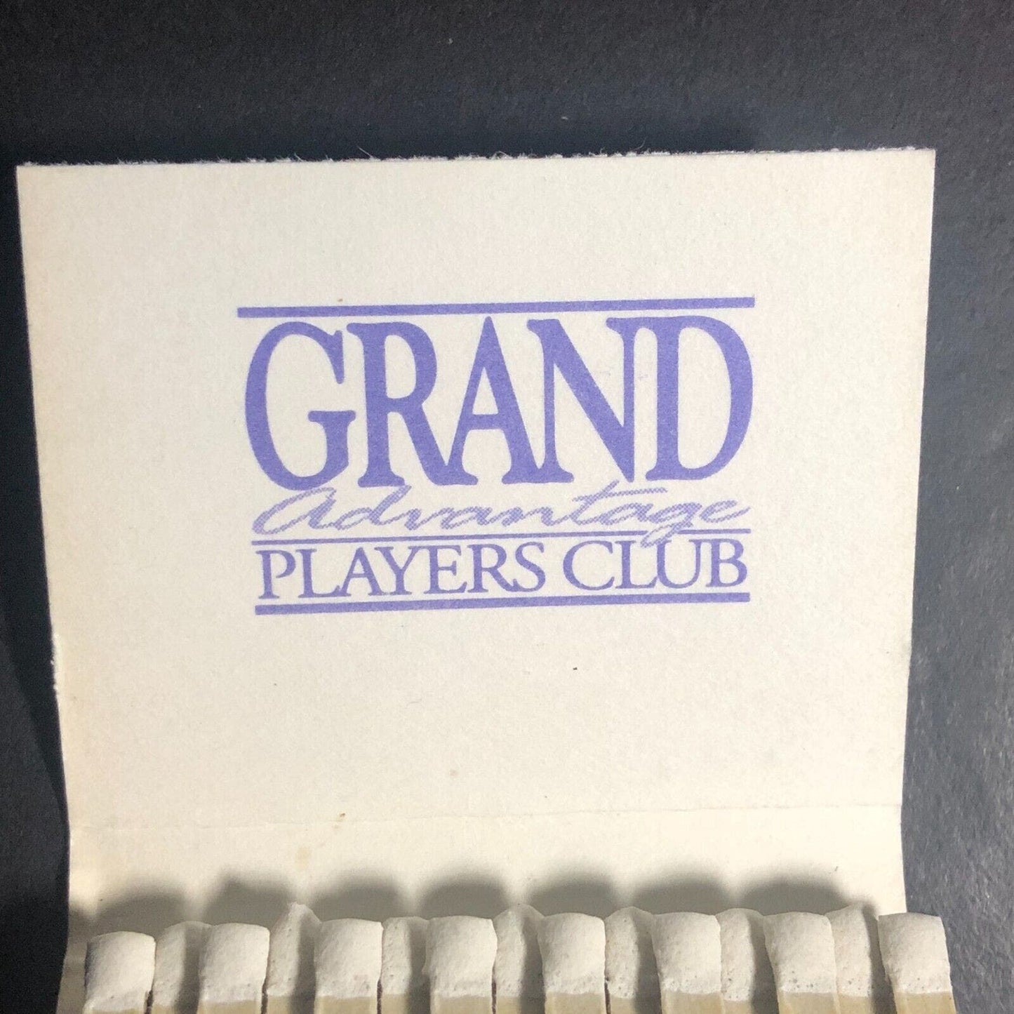 Grand Casino Avoyelles Marksville, Louisiana (1994-2001) Full Matchbook VGC