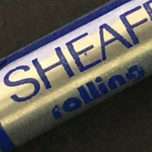 19970's-80's Sheaffer Rolling Ball Refill SHAPED Pen w/ Rotary Dial 8-Ball Top