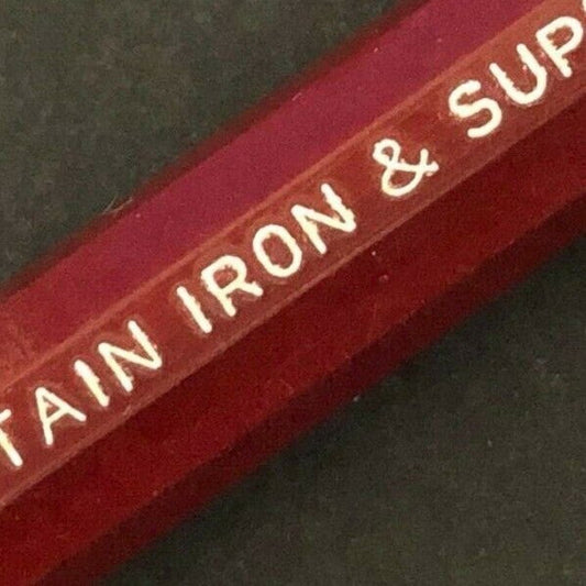 c1940's-50's "Mountain Iron & Supply" (Wichita, KA) Mechanical Advertising Pen