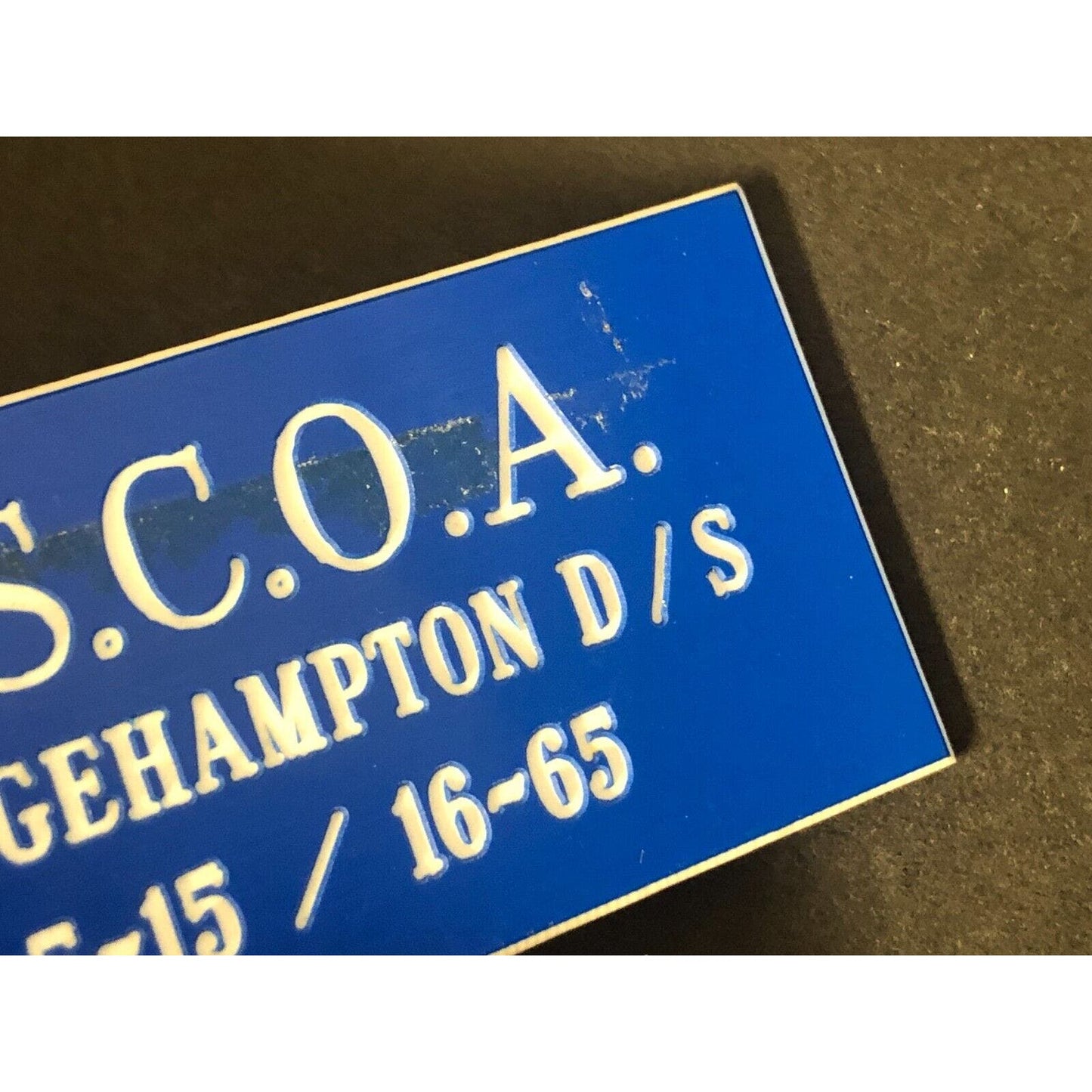 BSCOA Bridgehampton Driving School May 15 & 16 1965 Auto Racing Wall Plaque