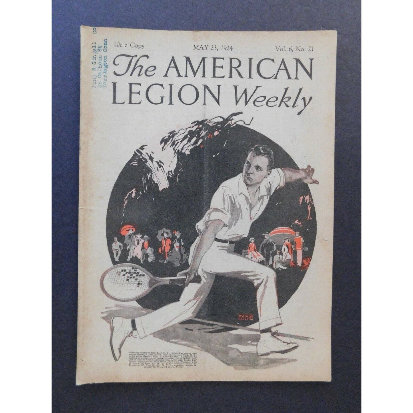 "The American Legion Weekly" May 1924 - 22 pgs.