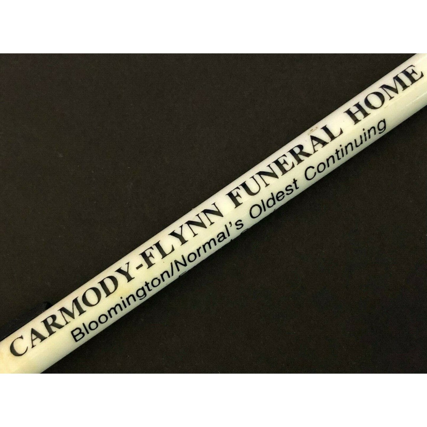 c1970's-80's Carmody-Flynn Funeral Home Bloomington / Normal, IL Advertising Pen