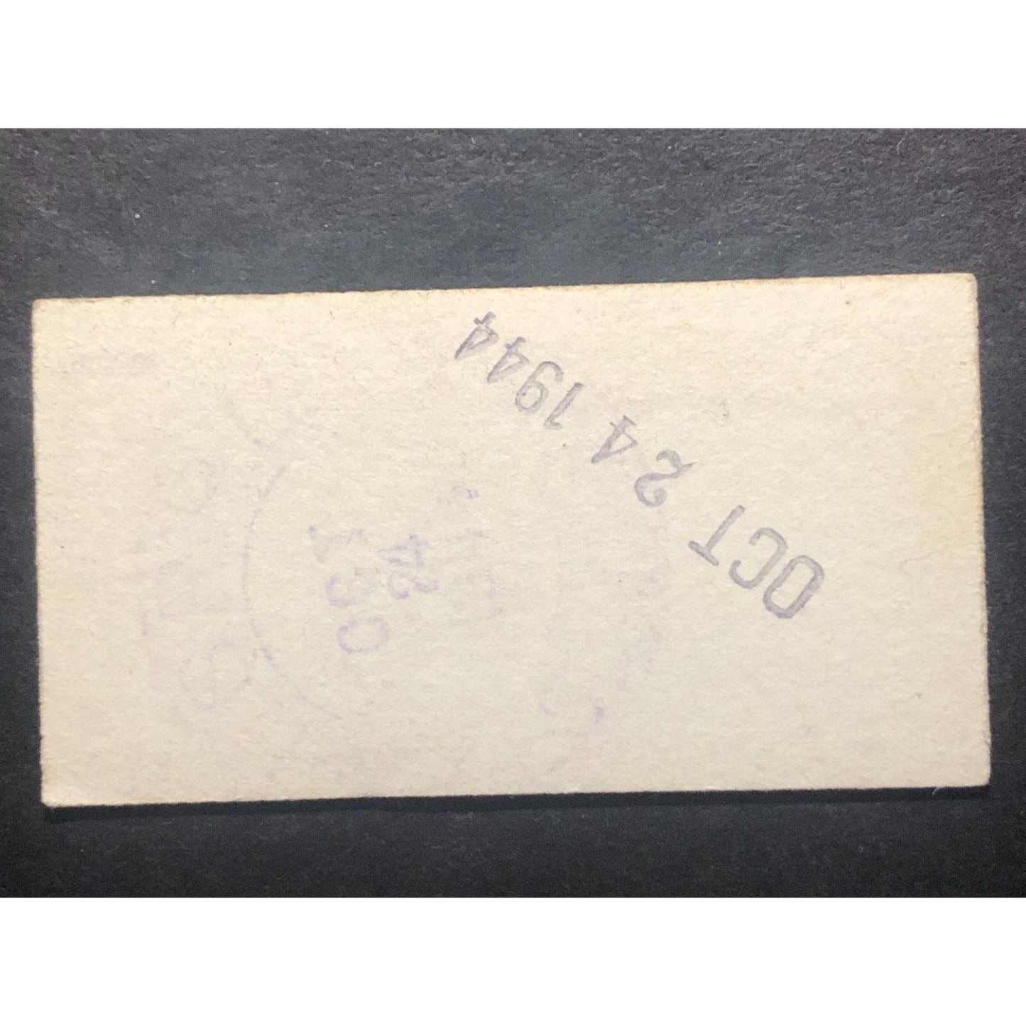 Escanaba & Lake Superior Railroad Ticket to Watson 1945 #7027 Scarce