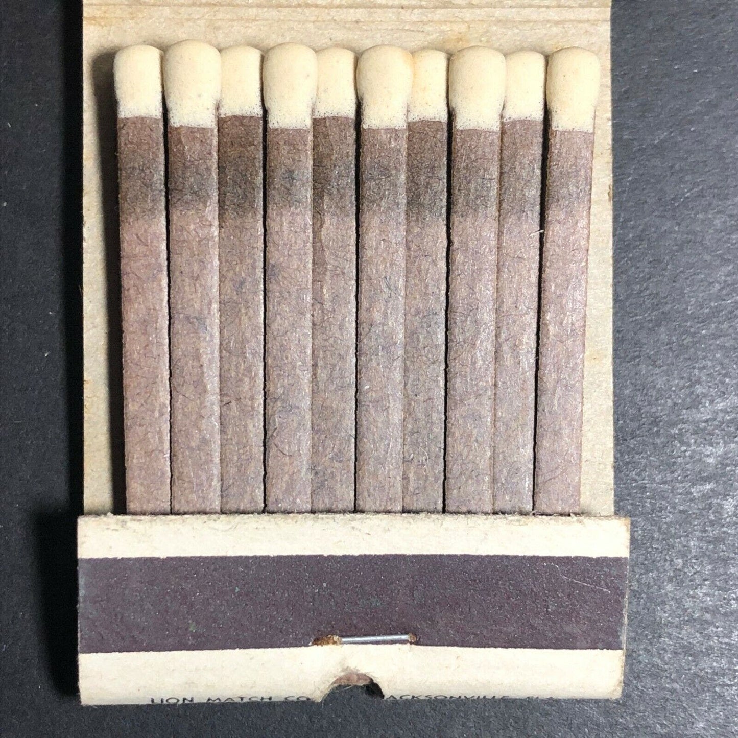 1960's Full Matchbook "Horne's Candy Shoppes" Pecan Rolls - Gifts - Ice Water