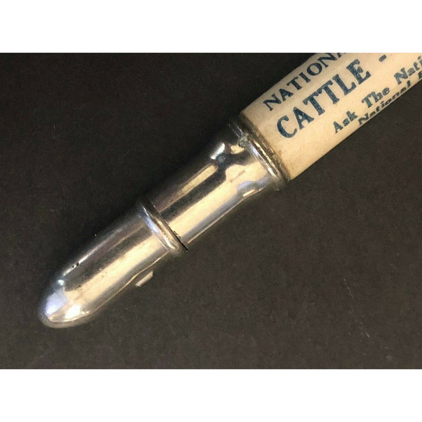 c1930's40's "Hensley Andrews National Stock Yards, IL" Advertising Bullet Pencil