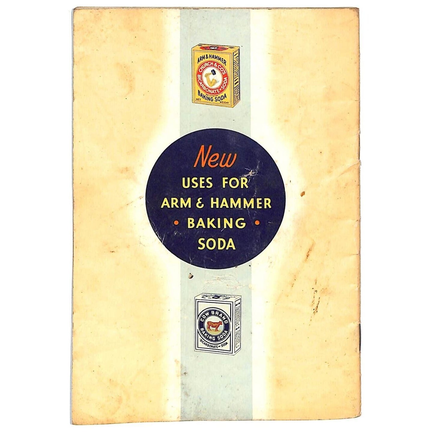 Arm and Hammer Baking Soda "It's All Knowing How" Household Booklet 37pp c1930's