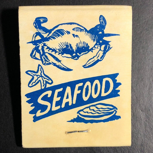 Fishnet Restaurant Local Seafood Marathon, FL Full Matchbook c1968-73